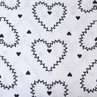 Постельное белье Этель Евро Grey heart 200*217 см, 240*220 см, 70*70 см - 2 шт - Фото 3