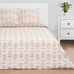 Постельное бельё евро «Этель» Hygge (вид 1), бязь  (артикул 6771615)  большой выбор товаров оптом и в розницу по низким ценам с доставкой