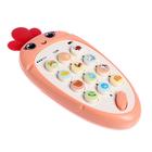 Уценка Музыкальный телефон «Крошка-Моркошка», свет, звук, МИКС - Фото 2