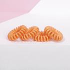 Набор резинок-пружинок для волос с ароматом персика «Покоряй сердца», 4 шт. 5503319