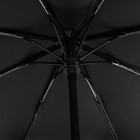 Зонт автоматический «Однотонный», 3 сложения, 8 спиц, R = 48 см, цвет МИКС - фото 9194109