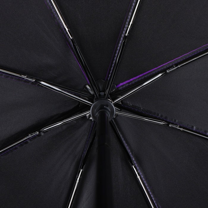 Зонт автоматический «Однотонный», ветроустойчивый, 3 сложения, 8 спиц, R = 48 см, цвет МИКС