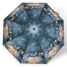 Зонт полуавтоматический «Дождливый день», 3 сложения, 8 спиц, R = 49 см, цвет МИКС - фото 9241522