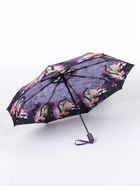 Зонт автоматический Olivia, эпонж, 3 сложения, 8 спиц, R=47/55 см, d=94 см, МИКС - Фото 3