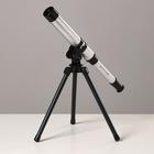 Телескоп настольный 30 кратного увеличения, серый - Фото 2