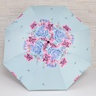 Зонт механический «Flowers», 4 сложения, 8 спиц, R = 49 см, цвет МИКС - Фото 7