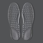 Стельки для обуви, универсальные, массажные, силиконовые, 35-40 р-р, пара, цвет прозрачный - Фото 2
