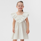 Платье детское KAFTAN «Бабочка», р. 34 (122-128), белый - фото 321449461