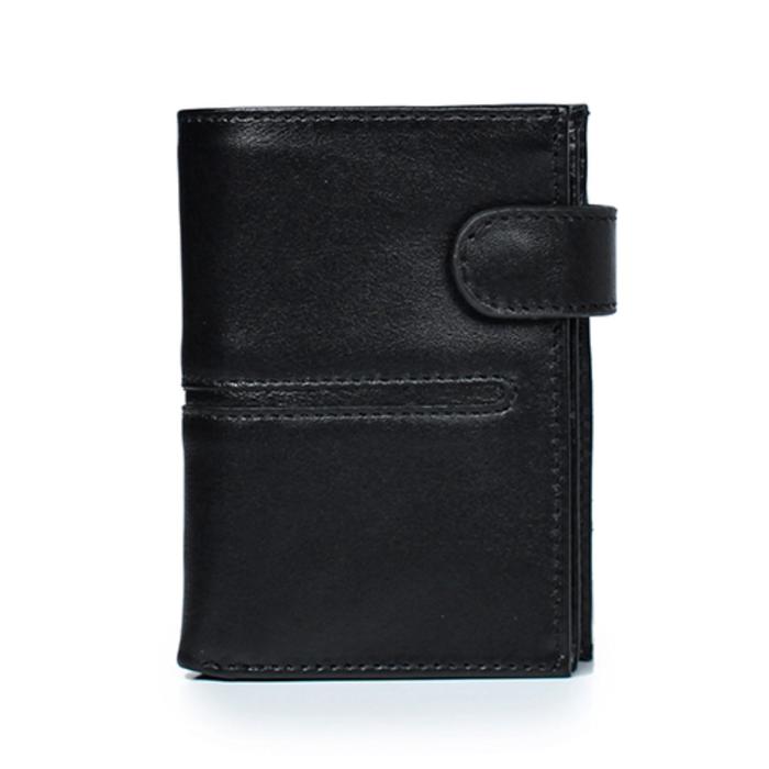 Кошелек нат.кожа, ЧЕРНЫЙ - Фото 1