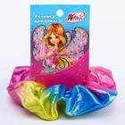 Резинка для волос блестящая, разноцветная, "Флора", WINX - Фото 2