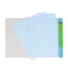 Бумага масштабно-координатная А4 10 листов Calligrata, голубая сетка - Фото 4