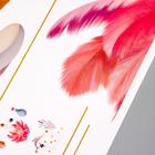 Наклейка пластик интерьерная цветная "Воздушные шары среди звёзд" 30х90 см набор 2 листа - фото 61011128