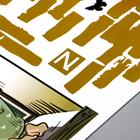 Наклейка пластик интерьерная цветная "Малышка с кошкой на окошке" 60х90 см - фото 61536890