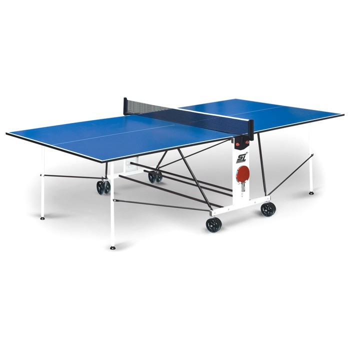 Стол теннисный Start Line Compact LX, с сеткой - Фото 1
