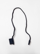 Биркодержатели веревочные с пластиковой пломбой, 1000 шт. тёмно-синие - Фото 4