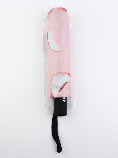 Зонт автоматический Summer fruit, ветроустойчивый, 3 сложения, 8 спиц, R=48/55 см, d=96 см, МИКС