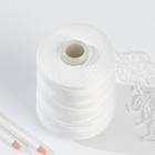 Нитки 460ЛШ, 500 м, цвет белый №0101 (комплект 5 шт) - фото 21282714