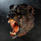 Подвесной декор "Голова Медведя" 33х39х27см - фото 24284388