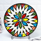 Ляган узбекский Риштанская Керамика «Атлас», d=36 см, разноцветный - Фото 2