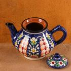 Чайник заварочный Риштанская Керамика, 700 мл, синий - Фото 2