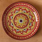 Ляган Риштанская Керамика "Цветы", 36см, МИКС - фото 24542233