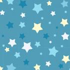 Самоклеящаяся антивандальная пленка для декора " Звезды на голубом" 60х155 см - Фото 1