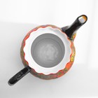 Чайник керамика «Яркий», 800 мл, хохлома - Фото 5