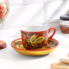 Чайная пара керамика, 250 мл., хохлома, МИКС - Фото 7