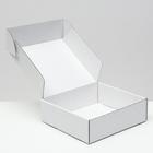 Коробка самосборная, белая, 22,5 х 21 х 7 см - Фото 2