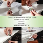 Крючок для сумки и зонта «Роза», раскладной, 10 кг, d=4.5 см - Фото 2