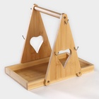 Чайный сервиз на подставке BellaTenero, 15 предметов: чайник 850 мл, 6 кружек 70 мл, сахарница с ложкой 300 мл, молочник 250 мл, 6 блюдец, фарфор, белый - Фото 18