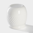 Чайный сервиз на подставке BellaTenero, 15 предметов: чайник 850 мл, 6 кружек 70 мл, сахарница с ложкой 300 мл, молочник 250 мл, 6 блюдец, фарфор, белый - Фото 10