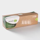 Банки для сыпучих BellaTenero «Тюльпан», 300 мл, с ложками, на бамбуковой подставке, фарфор, белые - Фото 14