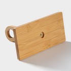 Банки для сыпучих с ложками на бамбуковой подставке BellaTenero «Герда», набор 2 шт., фарфор, белые - Фото 11