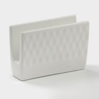 Набор сервировочный фарфоровый BellaTenero, 7 предметов: солонка 100 мл, перечница 100 мл, сахарница с ложкой 350 мл, молочник 310 мл, салфетница, подстав... - Фото 11