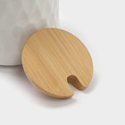 Набор сервировочный фарфоровый BellaTenero, 7 предметов: солонка 100 мл, перечница 100 мл, сахарница с ложкой 350 мл, молочник 310 мл, салфетница, подстав... - Фото 10