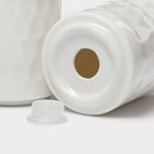 Набор фарфоровый для специй на деревянной подставке BellaTenero «Герда», 2 предмета: солонка 85 мл, перечница 85 мл, белый - Фото 7