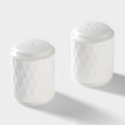 Набор керамический для специй на бамбуковой подставке BellaTenero «Герда», 3 предмета: солонка 120 мл, перечница 120 мл, сахарница с ложкой 220 мл, белы... - Фото 4