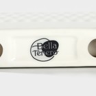 Набор для специй BellaTenero «Герда», 3 предмета: солонка 120 мл, перечница 120 мл, салфетница, на бамбуковой подставке, керамика, белый - Фото 13