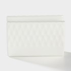 Набор для специй BellaTenero «Герда», 3 предмета: солонка 120 мл, перечница 120 мл, салфетница, на бамбуковой подставке, керамика, белый - Фото 9