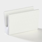 Набор для специй BellaTenero «Герда», 3 предмета: солонка 120 мл, перечница 120 мл, салфетница, на бамбуковой подставке, керамика, белый - Фото 10