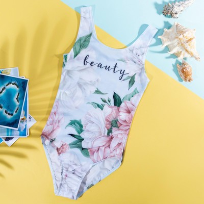 Купальник детский слитный KAFTAN Beauty, рост 110-116 см (32)