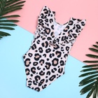 Купальник для девочки слитный KAFTAN «Леопард», размер 32 (110-116 см) 6896660