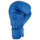 Перчатки боксерские, 12 унций, цвет синий - Фото 2
