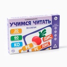 Настольная игра «Учимся читать по слогам», развивающая, 60 жетонов, 3+ - Фото 9