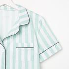 Пижама женская (рубашка и шорты) KAFTAN "Fresh" р. 52-54 - Фото 9