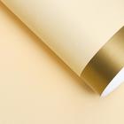 Бумага глянцевая "Золотая полоса", нежно-желтая, 1 х 0,7 м, 2 шт. - Фото 3