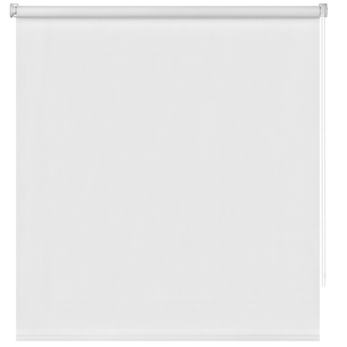 Рулонная штора блэкаут Decofest «Шалюр», 40х160 см, цвет белый - Фото 1