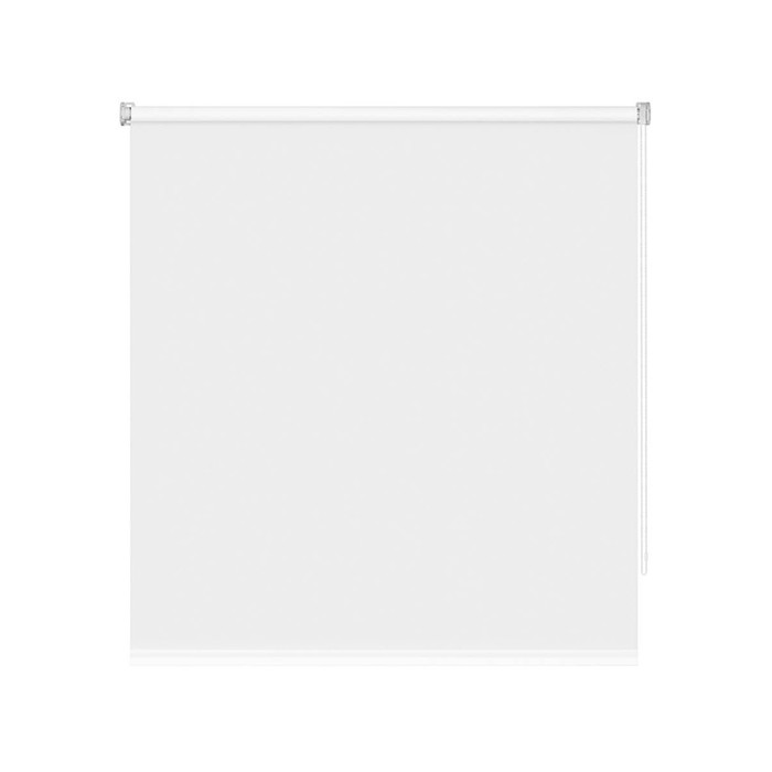 Рулонная штора Decofest «Плайн», 160х175 см, цвет белый - Фото 1