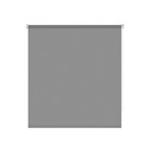 Рулонная штора «Плайн», 40х160 см, цвет серый - Фото 1